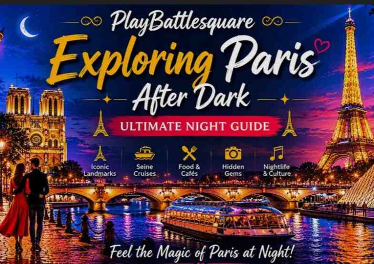 Playbattlesquare exploring paris after dark