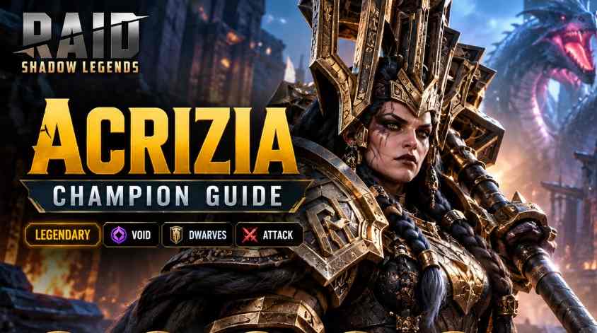 Acrizia Raid Shadow Legends Champion